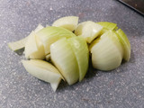 番茄洋蔥燉雞腿肉
