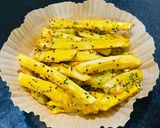 Hình bước làm 6 của món Sake chiên