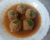 A picture of step 7 of Beef mince koftay.