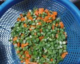 A picture of step 1 of Garnished Fried Noodles.