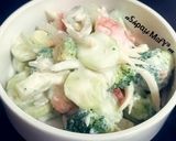 عکس مرحله 5 از دستور سالاد کلم بروکلی و خیار 🥦🥗