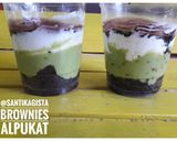 Foto langkah ke 15 dari resep Brownies Alpukat.