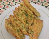 Foto langkah ke 6 dari resep Gabin goreng isi sayuran.