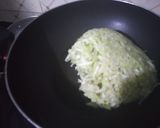 A picture of step 2 of Lauki ka Halwa.