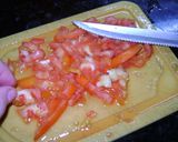 Foto del paso 3 de la receta: Jurel y morrones para Viernes Santo sobre una sola masa o base
