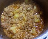 A picture of step 4 of Aaloo gobhi.