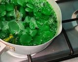 Foto langkah ke 3 dari resep Manisan Buah Kolang Kaling Pandan.