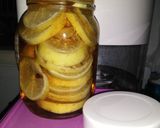 Foto langkah ke 1 dari resep Ramuan Lemon Jahe Madu.