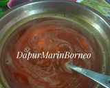 Foto langkah ke 2 dari resep 375. Puding Jelly Mangga bentuk bunga.