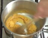 A picture of step 3 of Welsh rarebit.