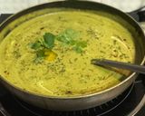 A picture of step 10 of Cream of Broccoli Spinach and Walnut Soup.