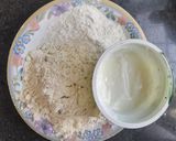 A picture of step 1 of Jowar uttapam.