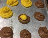 Foto langkah ke 5 dari resep Soes Lembut Vanilla dan Coklat.