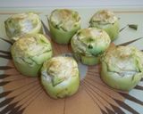 Foto del paso 1 de la receta Alcachofas con relleno de pollo, bechamel y gratinadas
