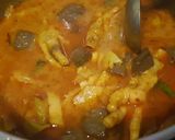 A picture of step 3 of Spicy Red Curry Chicken Feet with Pickled Bamboo Shoots.