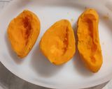 Une image de l'étape 2 de Patate douce farcie.