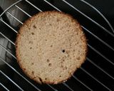 A picture of step 2 of Simple homemade and decorated eggless vanilla cake.