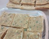 A picture of step 2 of Masalah bread toast.