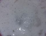 A picture of step 2 of Banana shake.