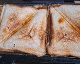 A picture of step 3 of Tandoori sandwich.