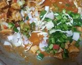 A picture of step 3 of Chicken Pasta.