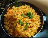 A picture of step 13 of Macroni elbow pasta recipe.