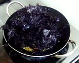 Hình bước làm 7 của món Rong biển cháy tỏi ớt