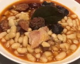Foto del paso 10 de la receta: Potaje de alubias de bote, al estilo asturiano (con chorizo, morcilla y panceta)