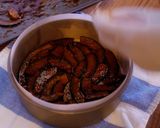 A picture of step 5 of Easy! Caramel Squash Upside Down Cake.