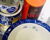 A picture of step 1 of Drooling chocolate custard dessert.