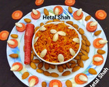 गाजर का हलवा (gajar ka halwa recipe in Hindi) रेसिपी चरण 4 फोटो