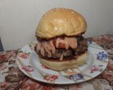 Foto langkah ke 5 dari resep Burger home made.