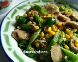 Foto langkah ke 5 dari resep Tumis Buncis Daging-Baso.