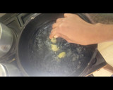 A picture of step 3 of DANWAKEN GARGAJIYA(TRADITIONAL BEANS DUMPLING.