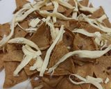A picture of step 4 of Sweet and Sour “Chinaquiles”.
