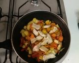 Foto del paso 5 de la receta: Pollo al curry con verduras