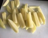 A picture of step 1 of French Fries With Cheesy Sauce.
