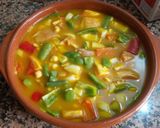 Foto del paso 4 de la receta Arroz con carne y verduras al horno