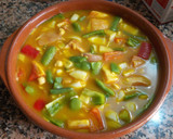Foto del paso 4 de la receta: Arroz con carne y verduras al horno