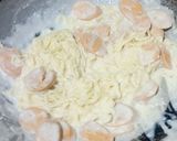 Foto langkah ke 4 dari resep Mi Ayam Bawang Carbonara.