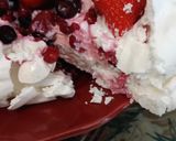 Une image de l'étape 12 de 🍓Meringue Fraise Chantilly Coco Vanille.