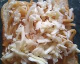 चिजी डबल डेकर सैंडविच (cheesy double decker sandwich recipe in Hindi) रेसिपी चरण 5 फोटो