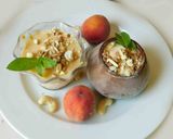A picture of step 5 of PEACH KULFI (ICE CREAM).