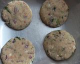 A picture of step 2 of Sweet potato tikki.
