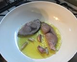 Foto del passaggio 4 della ricetta Fettuccine all'uovo con pesce spada e melenzane