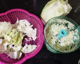 A picture of step 1 of Cabbage pancake.