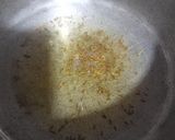 A picture of step 1 of Gajar methi.