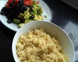 A picture of step 3 of Avocado Couscous.