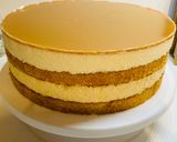 Mézes karamell torta recept fázis 9 fotója