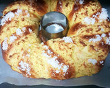 Foto del paso 11 de la receta: Roscón de pascua relleno de coco 🐇🐣
